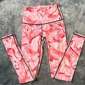 Flamingo Print Women's Leggings